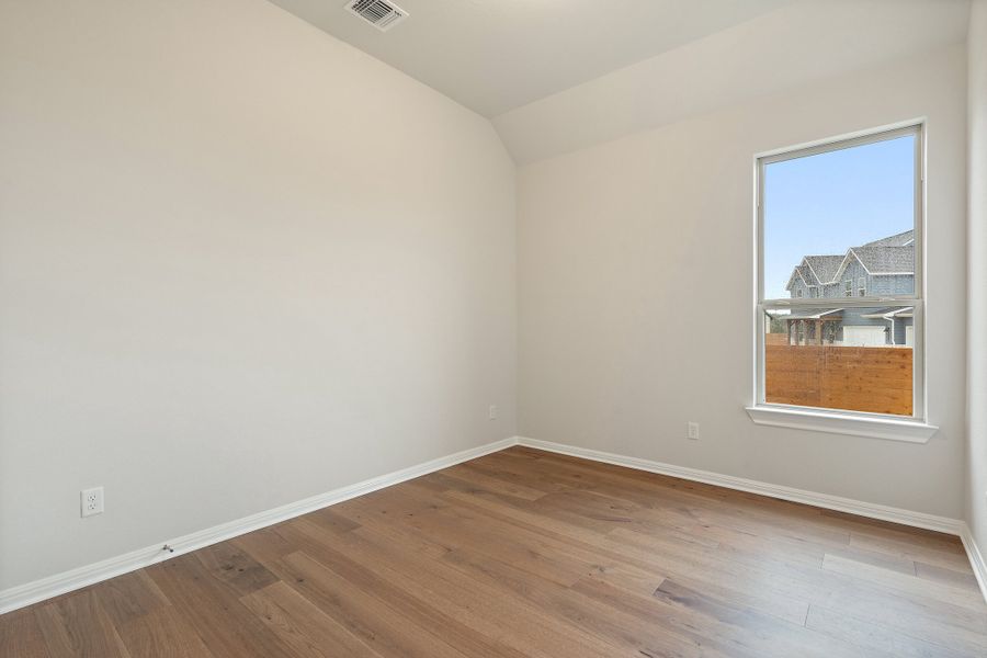 Representative unfurnished interior of a home built from the Palmer by Ashton Woods in The Estates at La Cima, San Marcos (Image 42).
