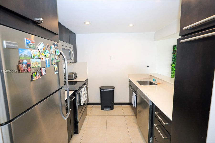 Furnished interior view inside a new home in , Miami (Image 15).