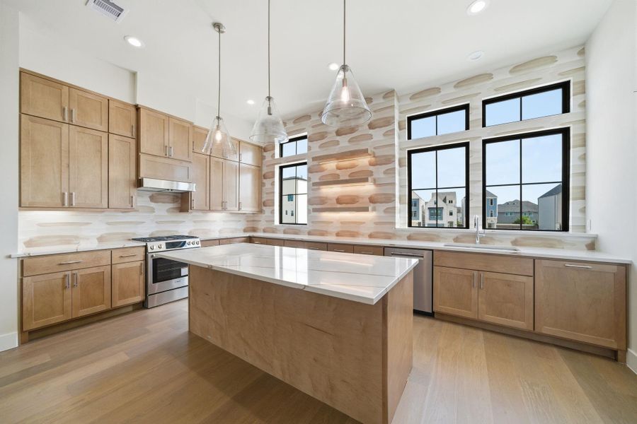 Furnished interior view inside a new home in Spring Valley Creek, Houston (Image 6).