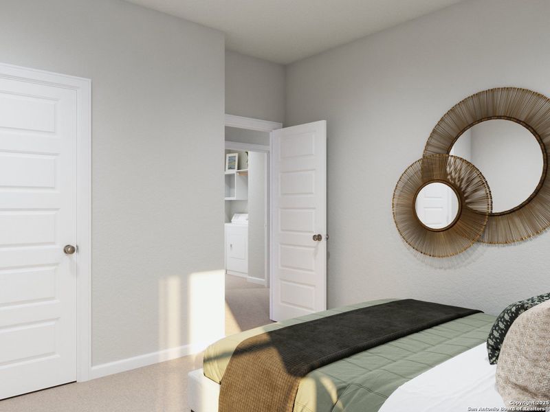 Furnished interior view inside a new home in Melissa Ranch, San Antonio (Image 6).