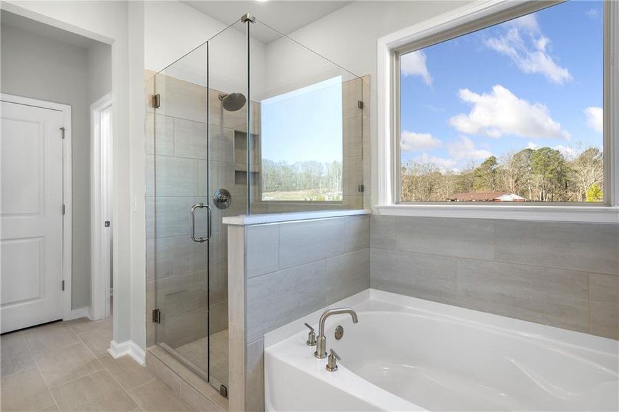 Furnished interior view inside a new home in Stratford Hills, Ball Ground (Image 10).