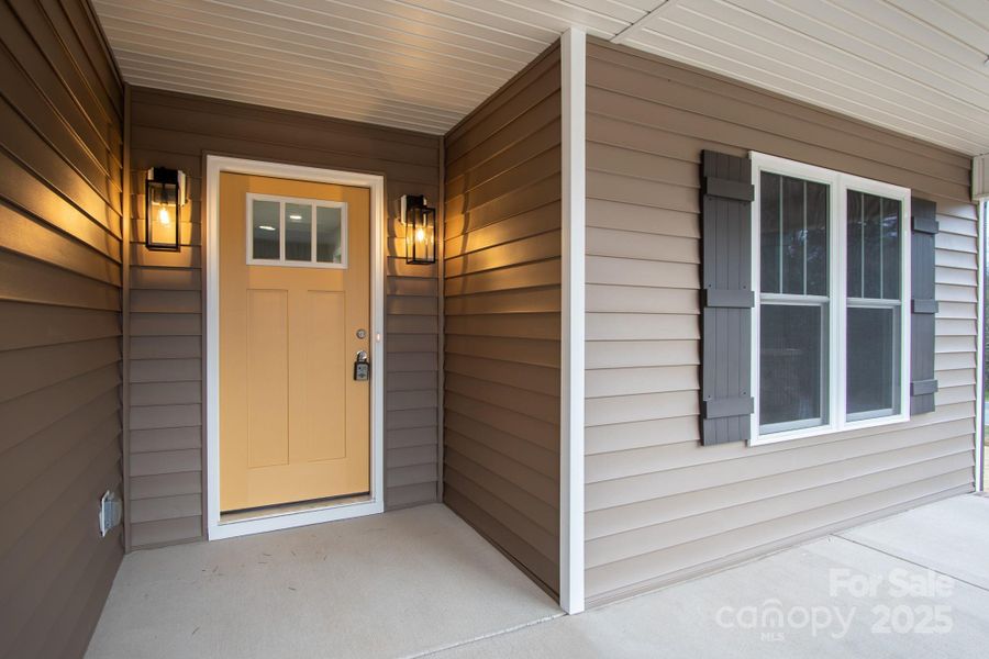 Exterior details and patio area of a home in , Lincolnton (Image 3).