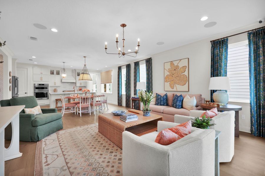 Representative furnished interior of a home built from the Atlas by Riverside Homes in Seabrook Village at Nocatee, Ponte Vedra (Image 19).