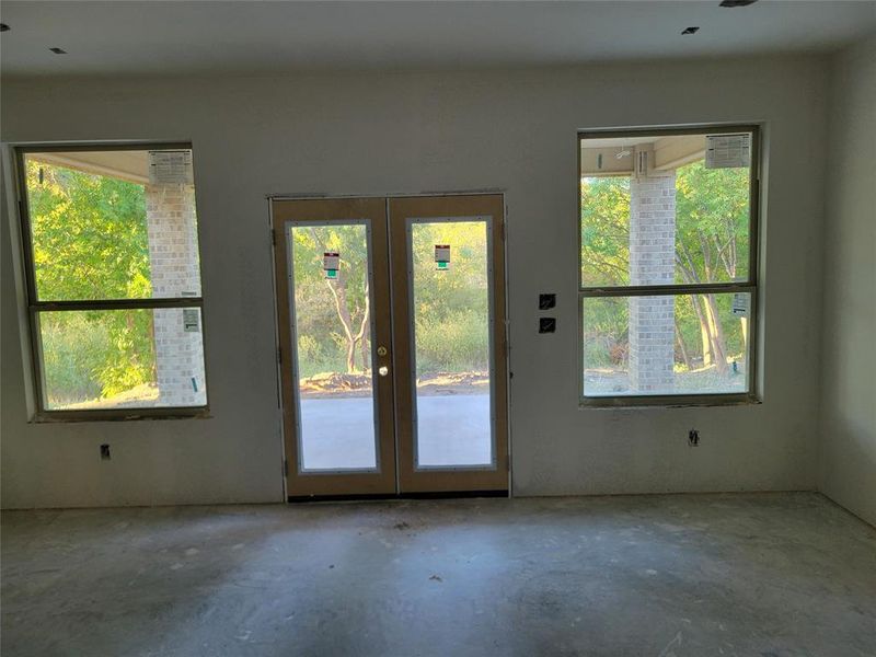 In-progress construction of a new home in , Dallas, TX (Image 4).