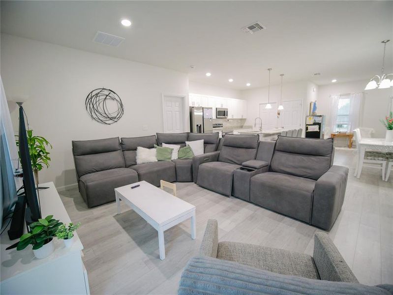 Furnished interior view inside a new home in , Ocala (Image 10). Furnished interior view inside a new home in , Ocala (Image 10).