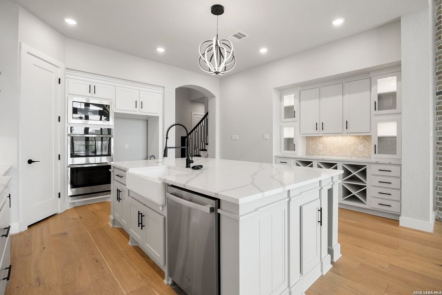Furnished interior view inside a new home in Ventana, Bulverde (Image 14).