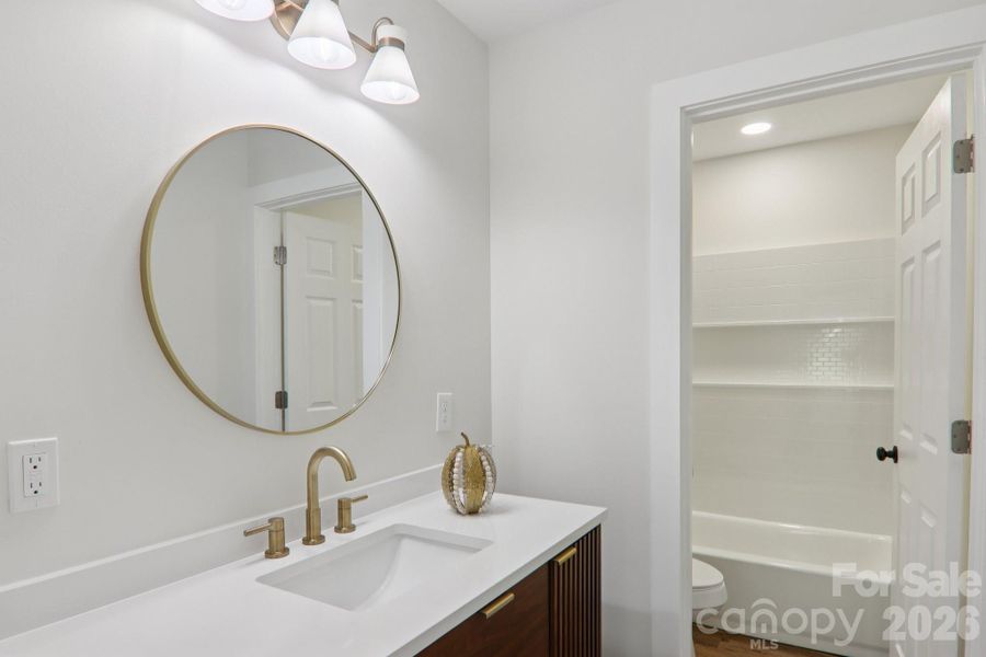 Furnished interior view inside a new home in , Waynesville (Image 12).