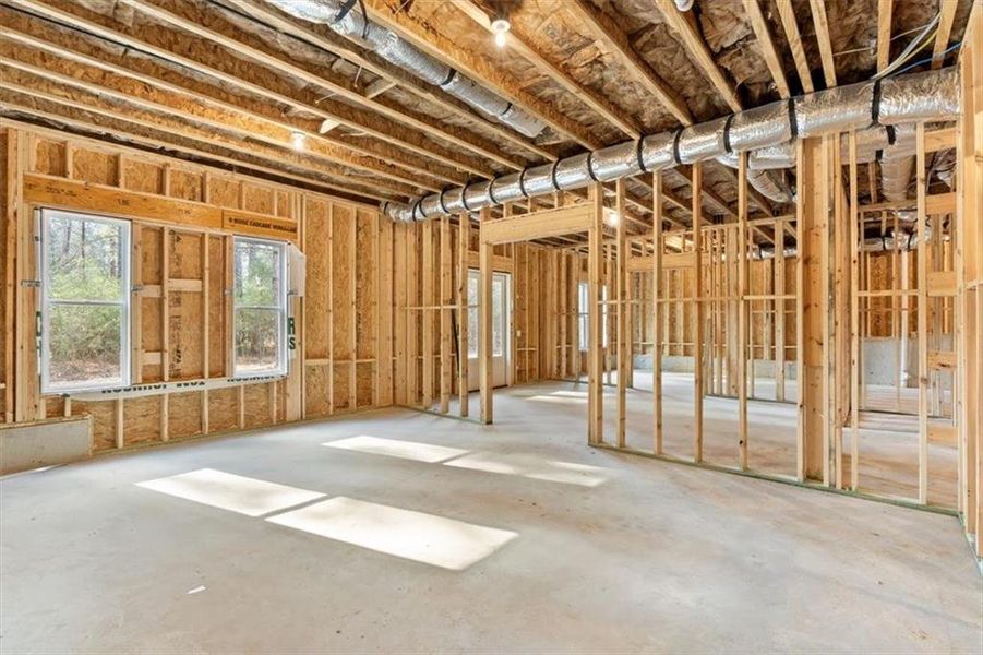 In-progress construction of a new home in , Rome, GA (Image 48).