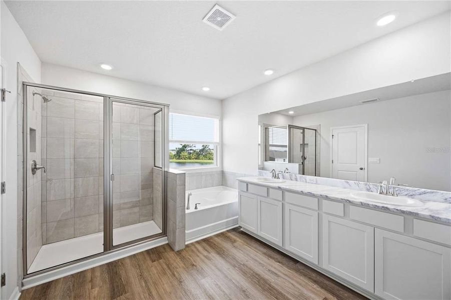 Furnished interior view inside a new home in Coddington, Bradenton (Image 14).