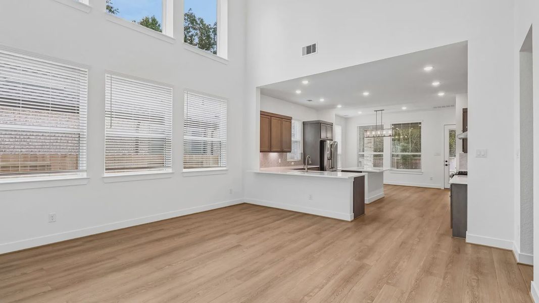 Spacious, unfurnished interior of a new home in The Woodland Hills 50', Willis (Image 17). Spacious, unfurnished interior of a new home in The Woodland Hills 50', Willis (Image 17).