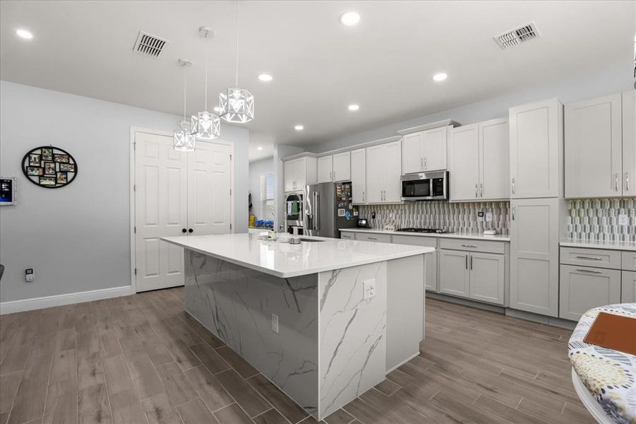 Furnished interior view inside a new home in Bargrove Estates, Mount Dora (Image 11). Furnished interior view inside a new home in Bargrove Estates, Mount Dora (Image 11).