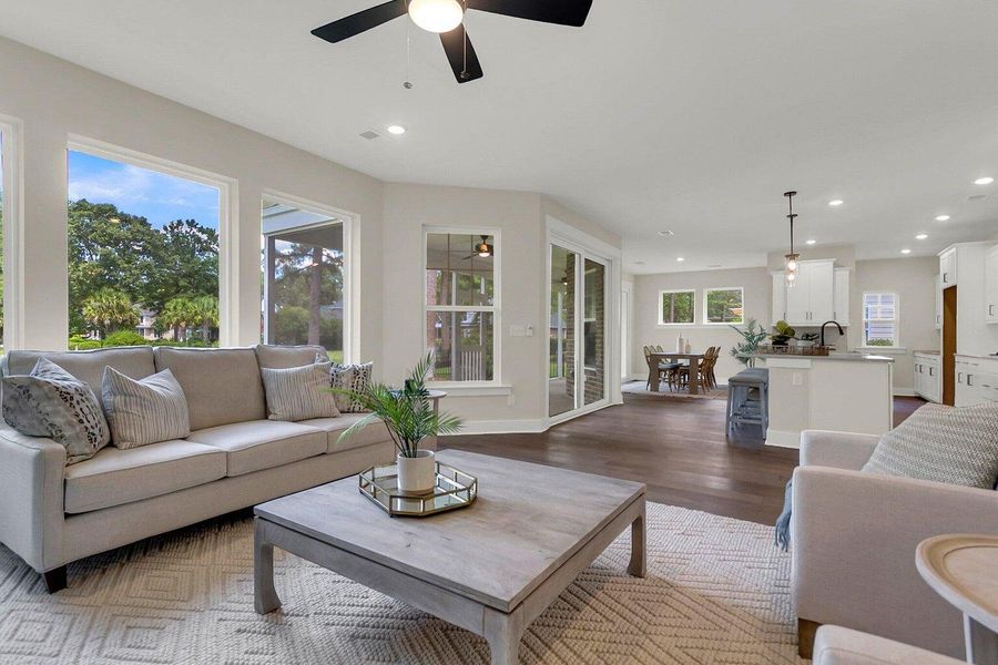 Furnished interior in a model home at Discover - Select in Mount Pleasant (Image 14). Furnished interior in a model home at Discover - Select in Mount Pleasant (Image 14).