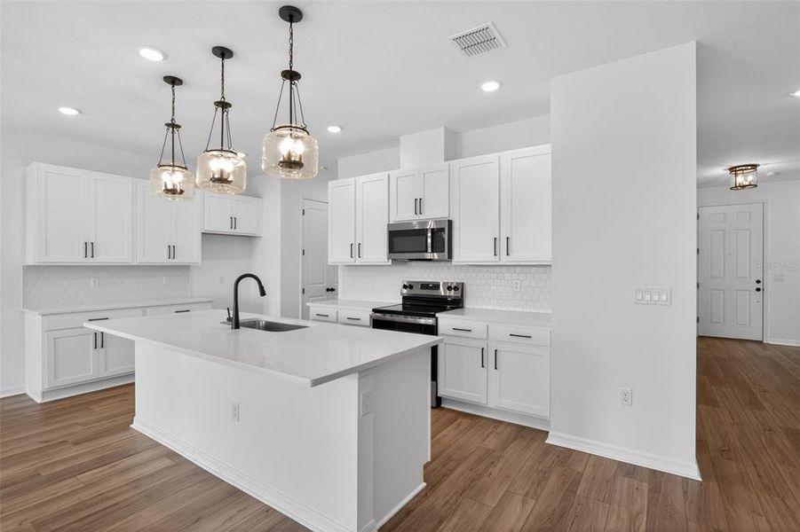 Furnished interior view inside a new home in Tyson Reserve, St. Cloud (Image 9).