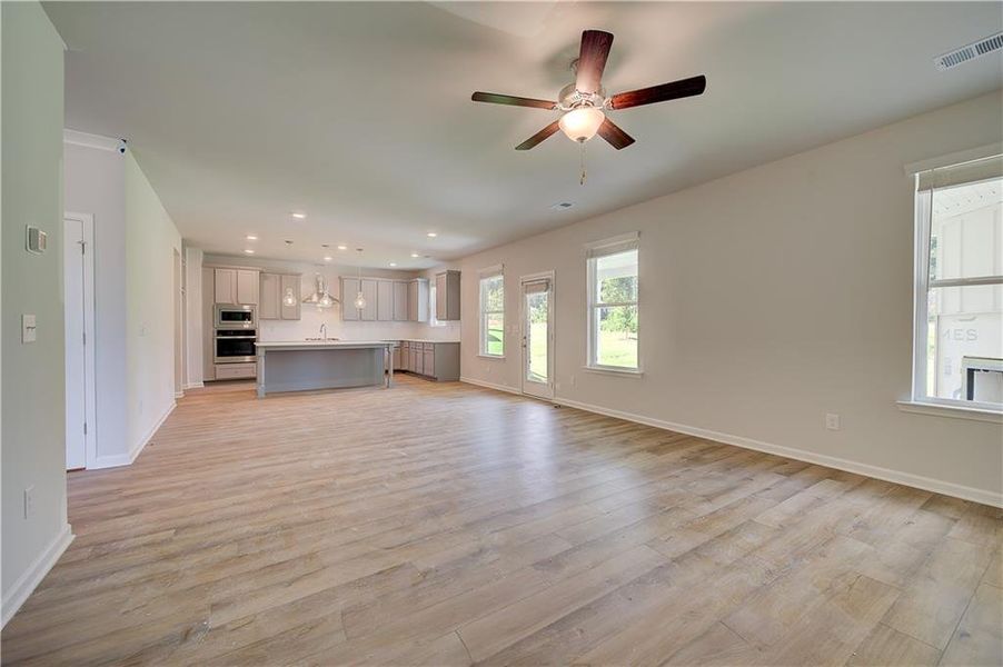 Spacious, unfurnished interior of a new home in Burchwood, Stockbridge (Image 26). Spacious, unfurnished interior of a new home in Burchwood, Stockbridge (Image 26).