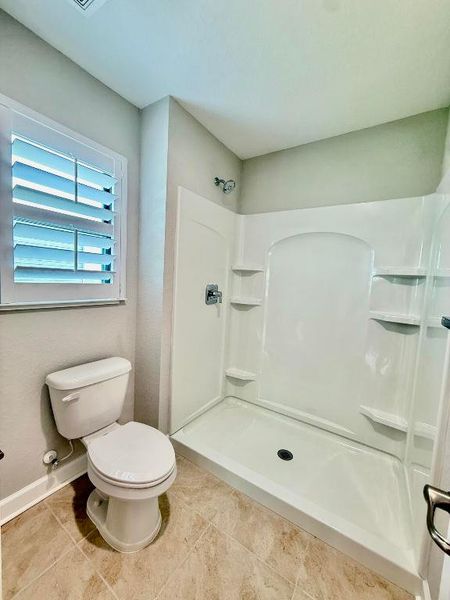 Private Toilet-Plantation Shutters
