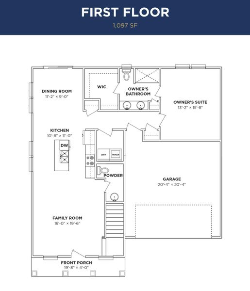 2D floor plan layout of this home in , Kannapolis, NC (Image 3).