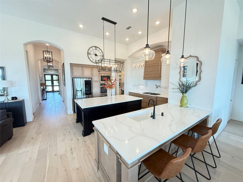 Furnished interior view inside a new home in Cross Creek West, Fulshear (Image 6).
