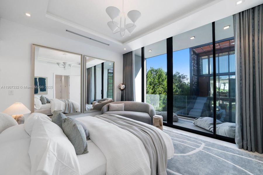 Furnished interior view inside a new home in , Miami Beach (Image 54). Furnished interior view inside a new home in , Miami Beach (Image 54).