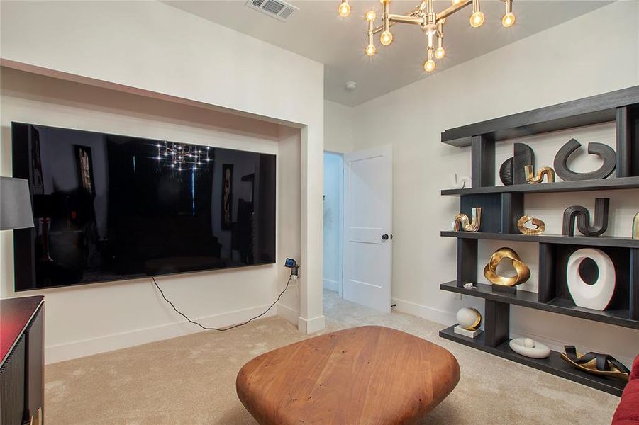 Furnished interior view inside a new home in , Fort Worth (Image 28). Furnished interior view inside a new home in , Fort Worth (Image 28).