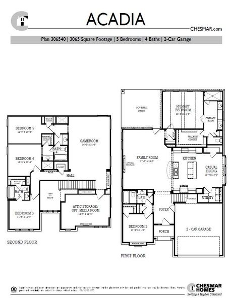Explore this thoughtfully designed floor plan featuring five bedrooms, four baths, and a convenient two-car garage. Explore this thoughtfully designed floor plan featuring five bedrooms, four baths, and a convenient two-car garage.