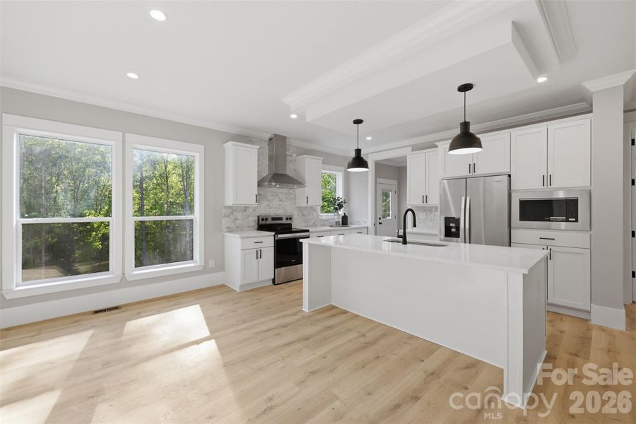 Furnished interior view inside a new home in , Taylorsville (Image 4).