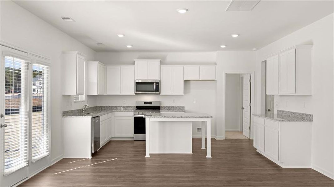 Furnished interior view inside a new home in Bridle Creek, Locust Grove (Image 6).