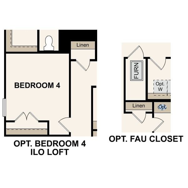 2D floor plan layout for the Harper - 1952 by Century Communities in Rosemont Hill, San Antonio, TX (Image 5). 2D floor plan layout for the Harper - 1952 by Century Communities in Rosemont Hill, San Antonio, TX (Image 5).