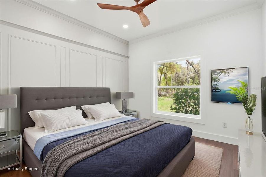 Furnished interior view inside a new home in , Webster (Image 37).
