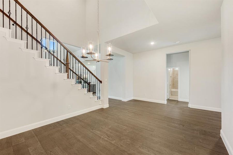 Spacious, unfurnished interior of a new home in Legacy Ranch Classic 60, Melissa (Image 34).