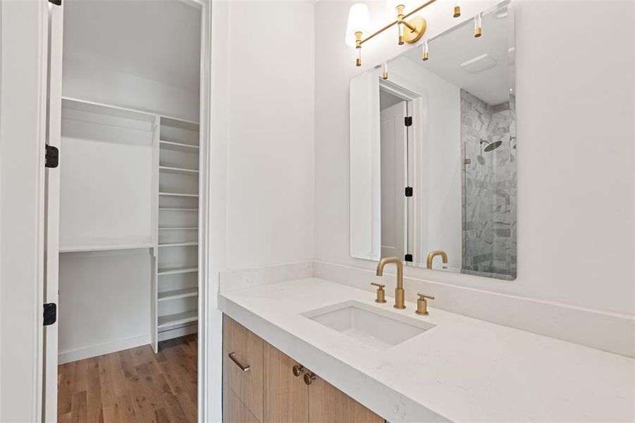 Furnished interior view inside a new home in , Dallas (Image 4).