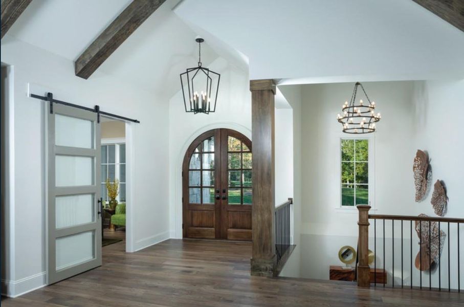 Furnished interior view inside a new home in , Gainesville (Image 10).