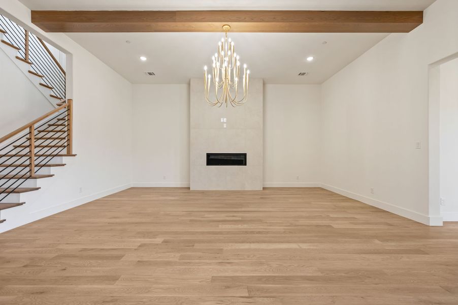 Spacious, unfurnished interior of a new home in Montclair, Prosper (Image 26). Spacious, unfurnished interior of a new home in Montclair, Prosper (Image 26).