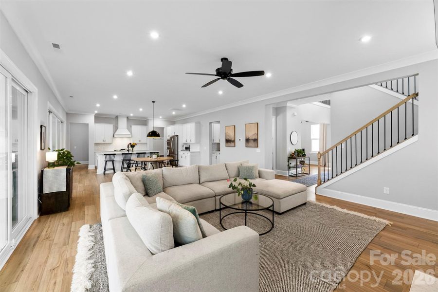 Furnished interior view inside a new home in , Belmont (Image 8).