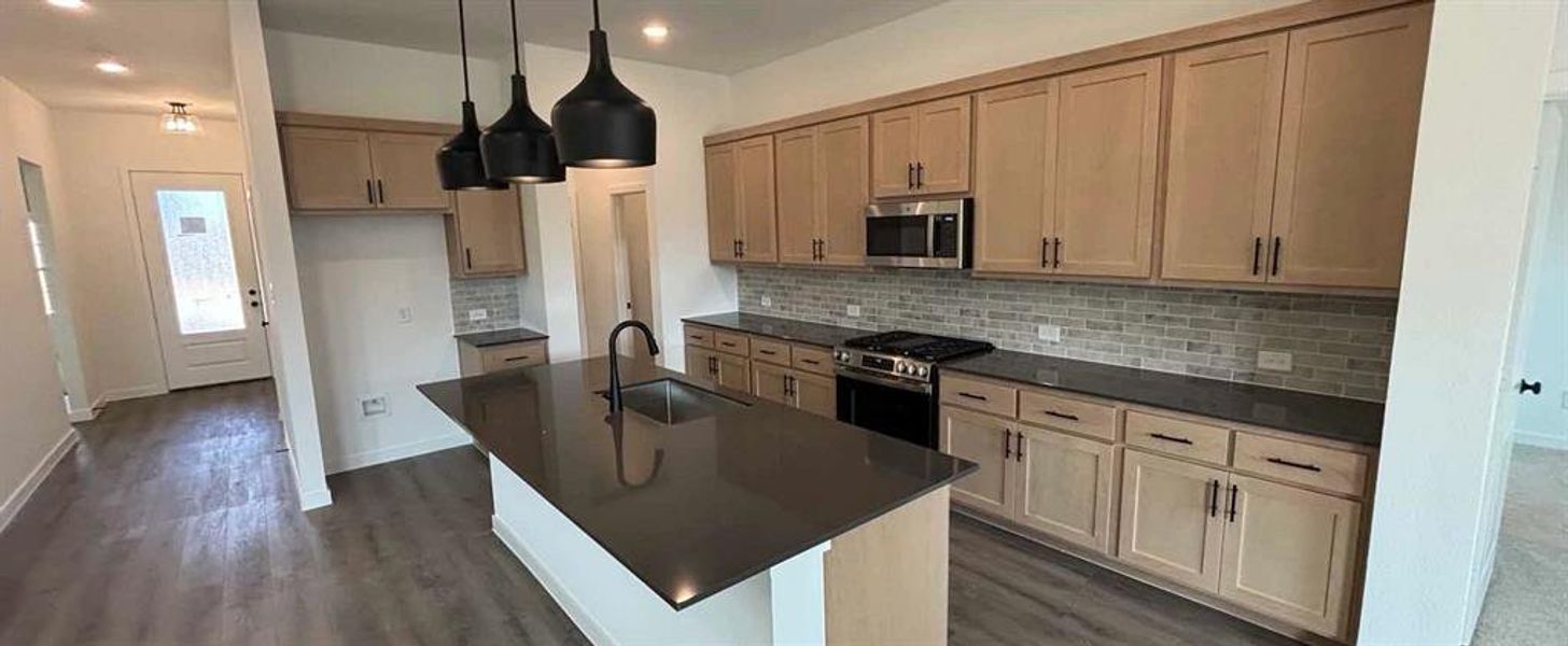 Kitchen Construction Progress featuring the Foundry Collection