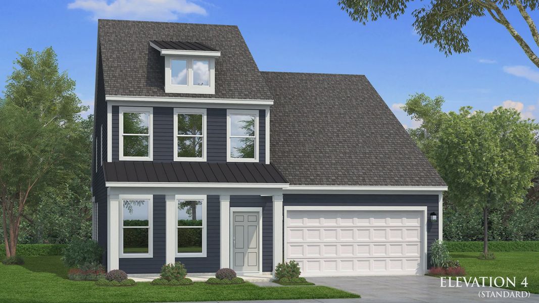 Representative exterior photo of a completed home built from the Ansley by DRB Homes in Jasper's Landing, Four Oaks, NC (Image 33). Representative exterior photo of a completed home built from the Ansley by DRB Homes in Jasper's Landing, Four Oaks, NC (Image 33).