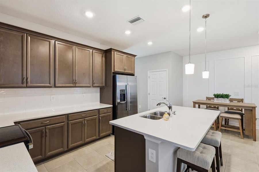 Furnished interior view inside a new home in Nautique at Waterside, Sarasota (Image 8).