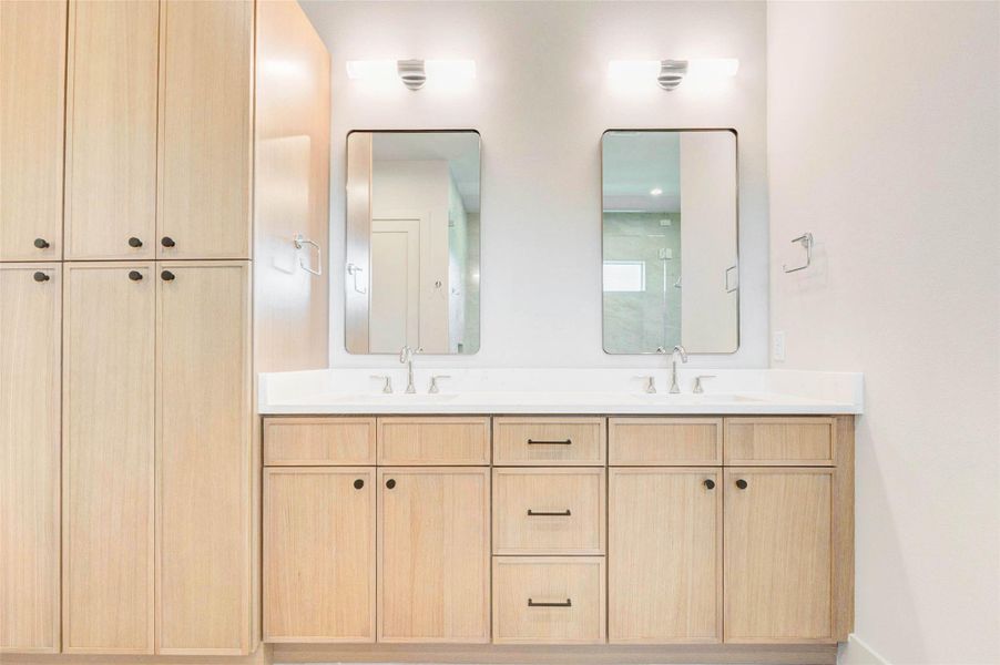 Furnished interior view inside a new home in , Fulshear (Image 10).