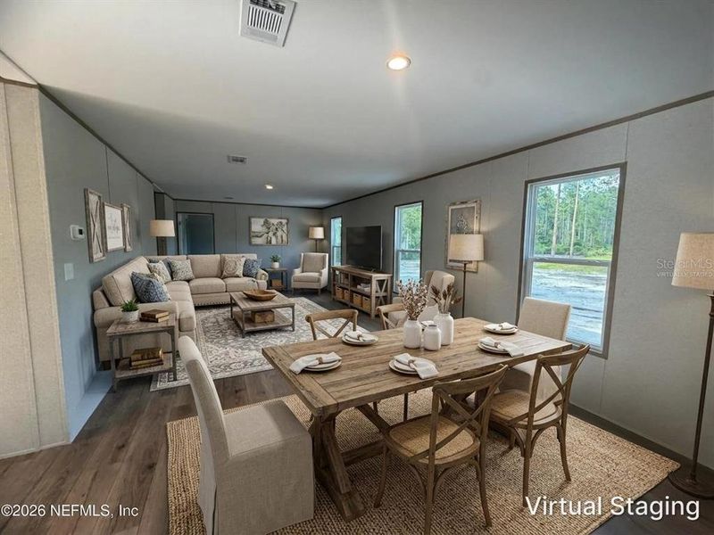 Furnished interior view inside a new home in , Interlachen (Image 15).