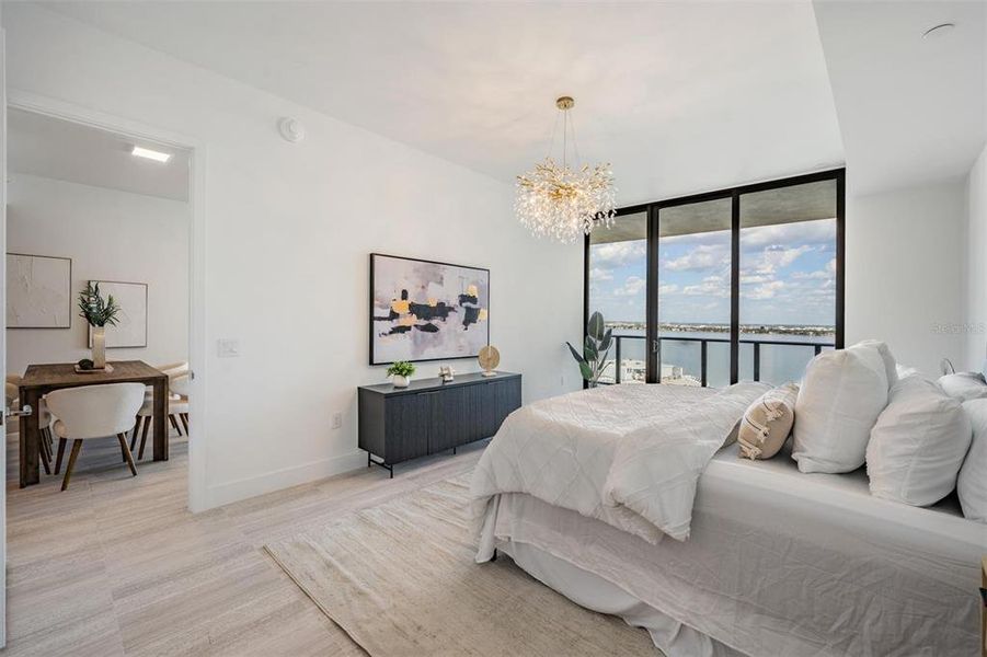 Furnished interior view inside a new home in The Ritz-Carlton Residences, Tampa (Image 18).
