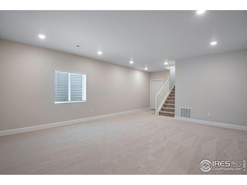 Spacious, unfurnished interior of a new home in Westside Crossing Paired Homes, Berthoud (Image 28). Spacious, unfurnished interior of a new home in Westside Crossing Paired Homes, Berthoud (Image 28).