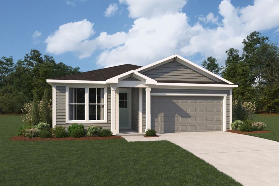 Representative exterior photo of a completed home built from the Martinique by Mattamy Homes in RiverTown, St. Johns, FL (Image 5).