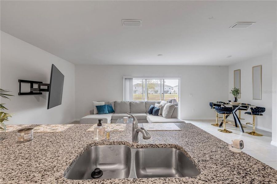 Furnished interior view inside a new home in Rivers Edge, Edgewater (Image 38). Furnished interior view inside a new home in Rivers Edge, Edgewater (Image 38).