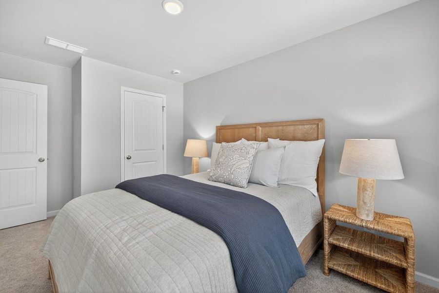 Furnished interior view inside a new home in The Reserve At Clock Tower, Douglasville (Image 15).