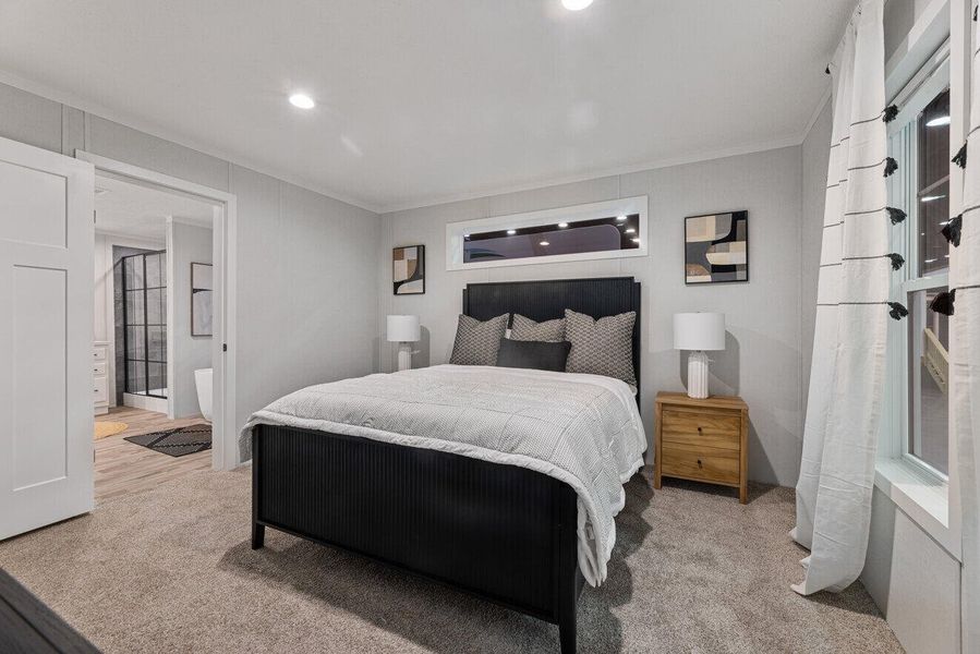 Furnished interior view inside a new home in , Pineville (Image 18).