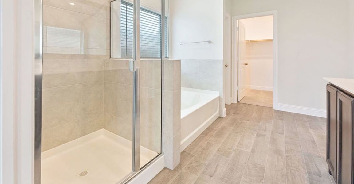 Representative exterior photo of a completed home built from the Stirling by Impression Homes in Timberbrook, Justin, TX (Image 17). Representative exterior photo of a completed home built from the Stirling by Impression Homes in Timberbrook, Justin, TX (Image 17).