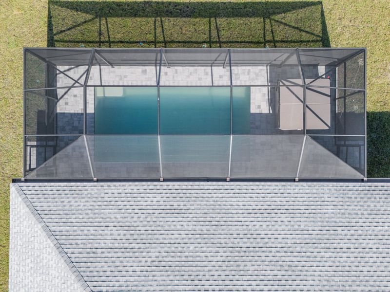 Representative exterior photo of a completed home built from the The Paradise Cove by Sunlife Homes LLC in Cape Coral, Cape Coral, FL (Image 23).