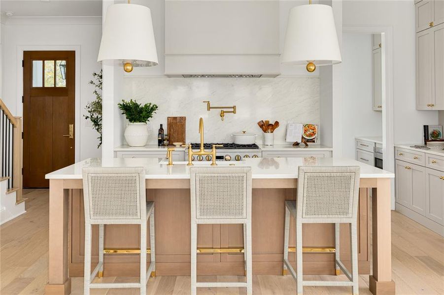 Furnished interior view inside a new home in , St. Petersburg (Image 42).