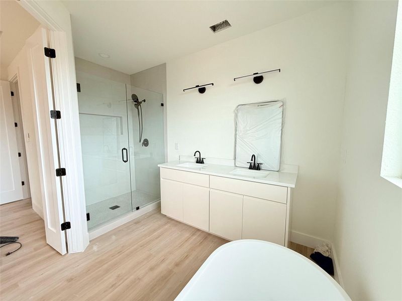 Bathroom current stage of construction