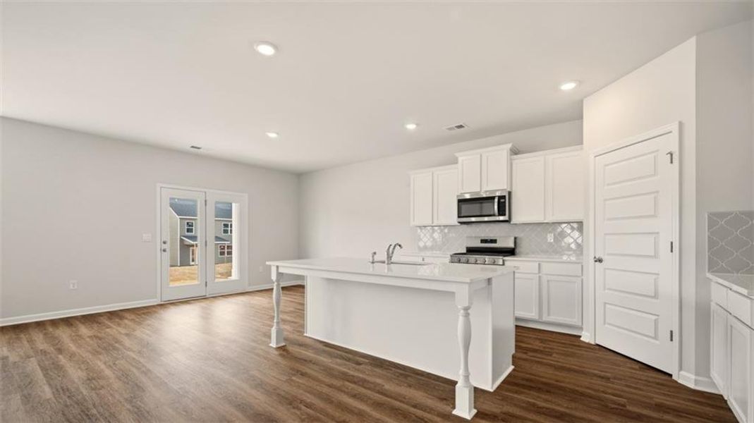 Furnished interior view inside a new home in Preserve at Dove Creek, Statham (Image 16). Furnished interior view inside a new home in Preserve at Dove Creek, Statham (Image 16).