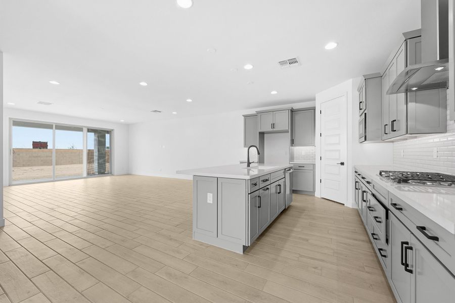 Furnished interior view inside a new home in Combs Ranch, San Tan Valley (Image 11).